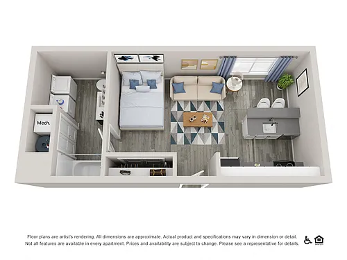 Floor plan Studio