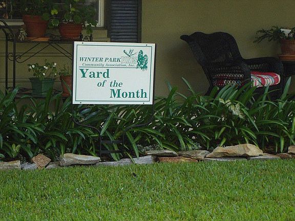 Yard of the Month