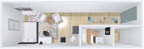 Floor plan studio 1