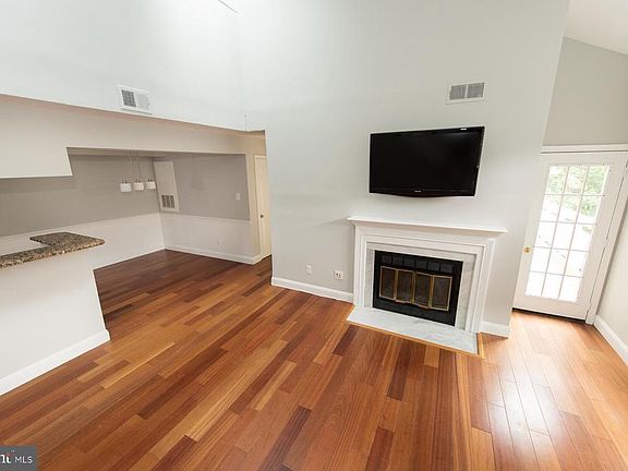 This unit offers beautiful hardwood flooring