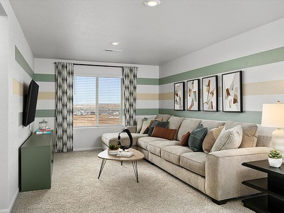 The Durango floorplan interior image taken at a Meritage Homes community in Colorado Springs, C