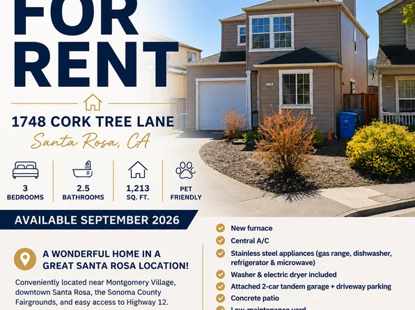 1748 Cork Tree Ln, Santa Rosa, CA 95404