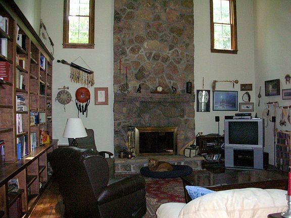 Two story great room