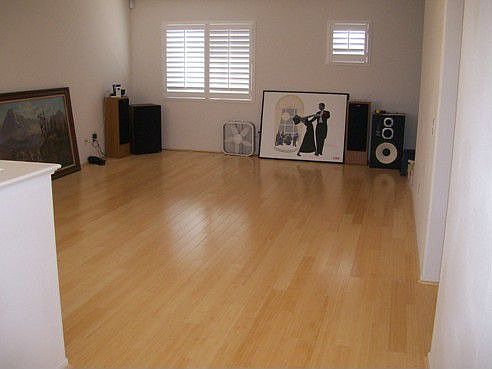 Loft with bamboo floor
