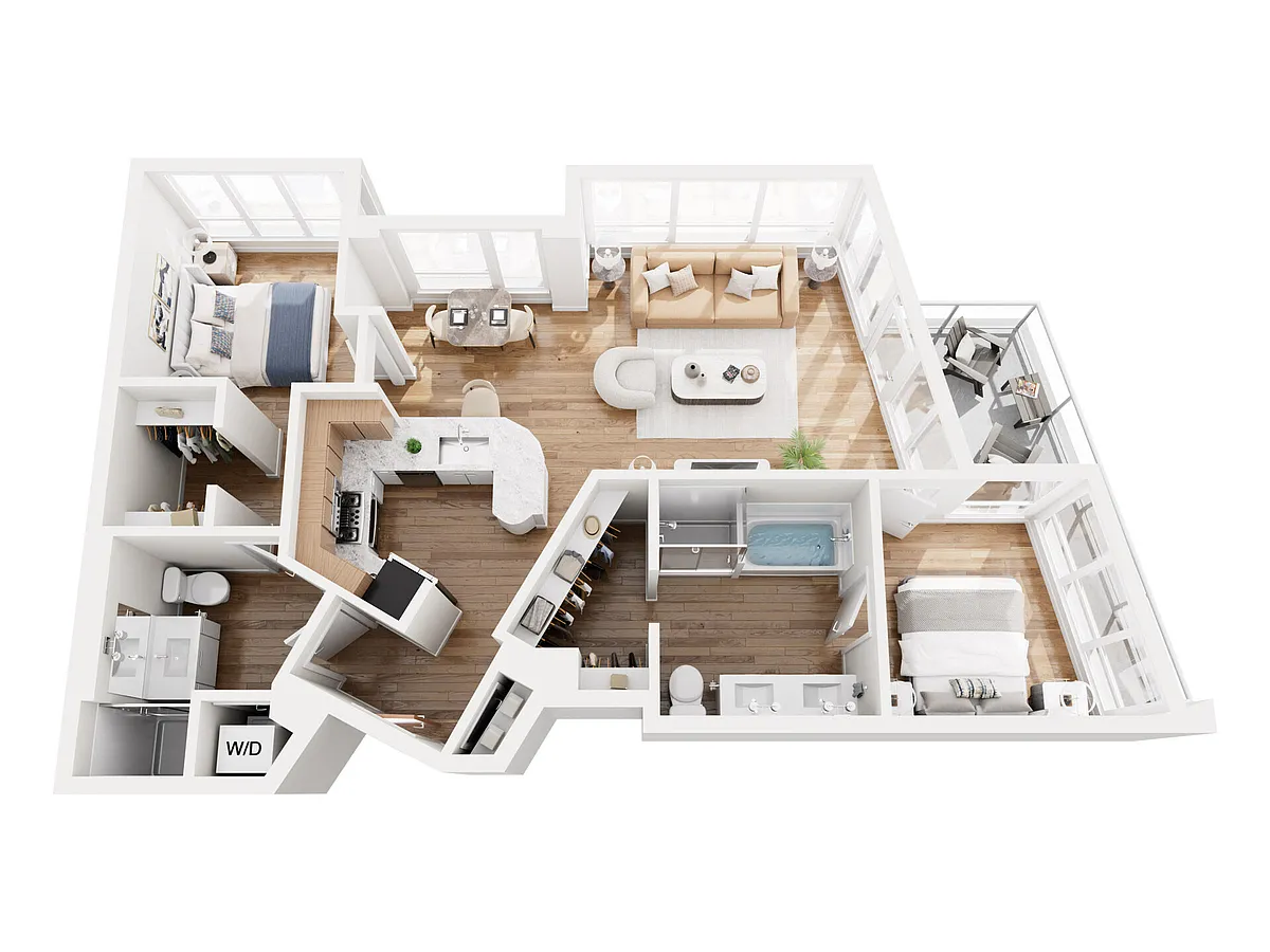Floor plan B1