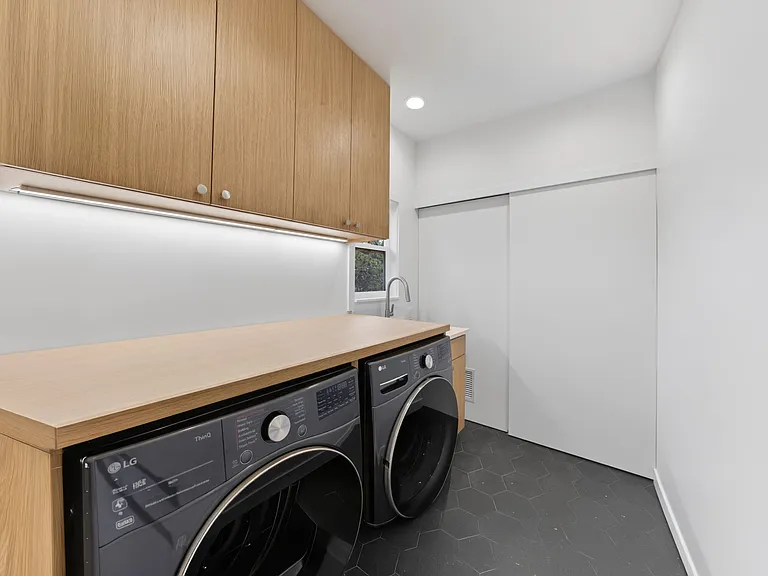 Laundry Room + Utility Closet