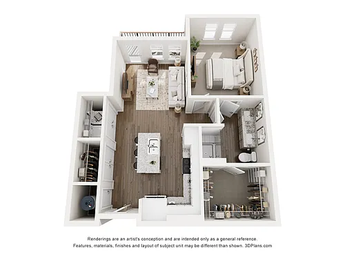 Floor plan The Caddie