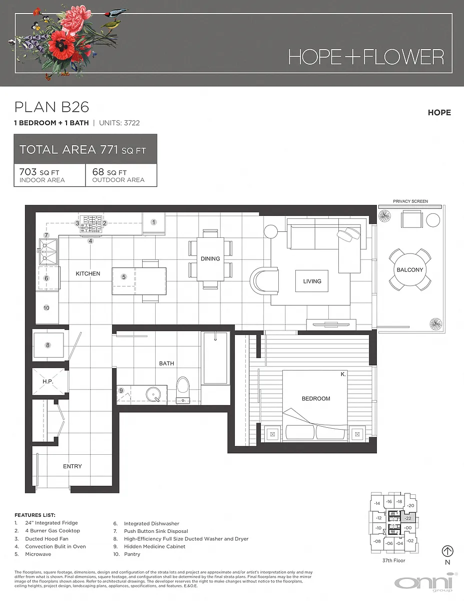 Floor plan B26