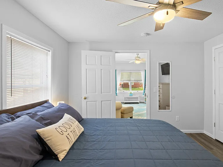 Primary bedroom off family room