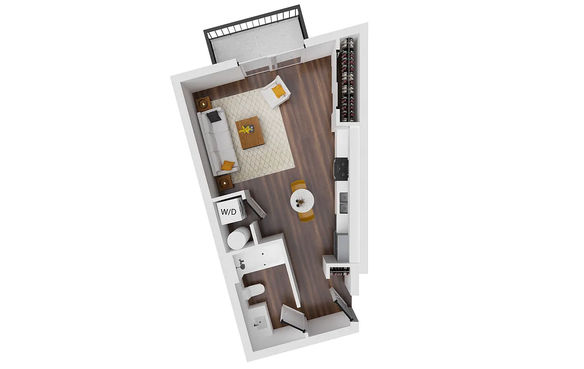 Floor plan Davis 463