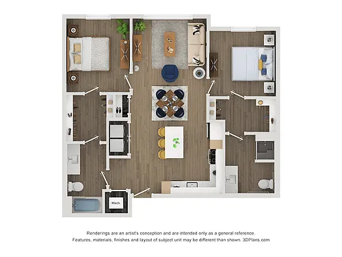 Floor plan B13