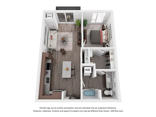 Floor plan B1
