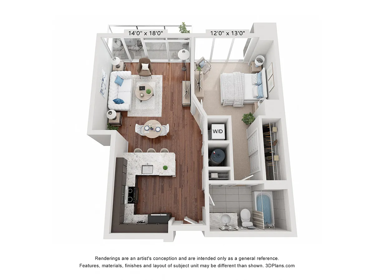 Floor plan 1G