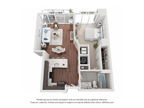Floor plan 1G