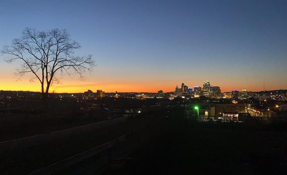Enjoy beautiful sunsets with an incredible city view.