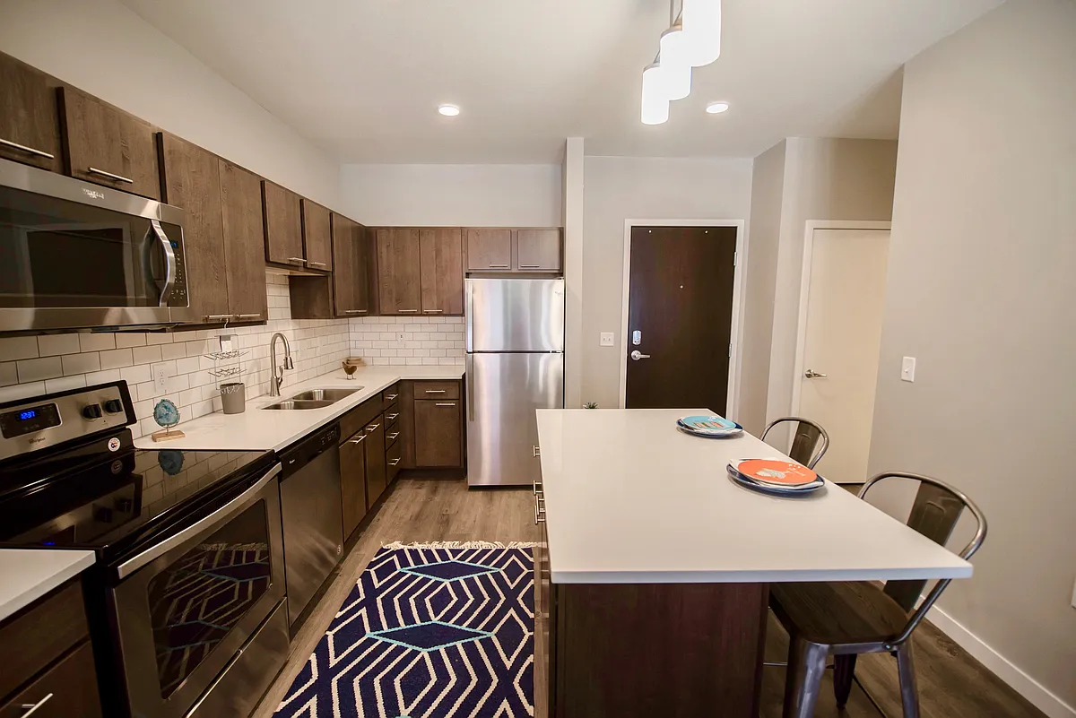 Kitchen - Confluence on 3rd Apartments