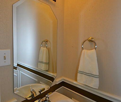 Half bath just off the entry.