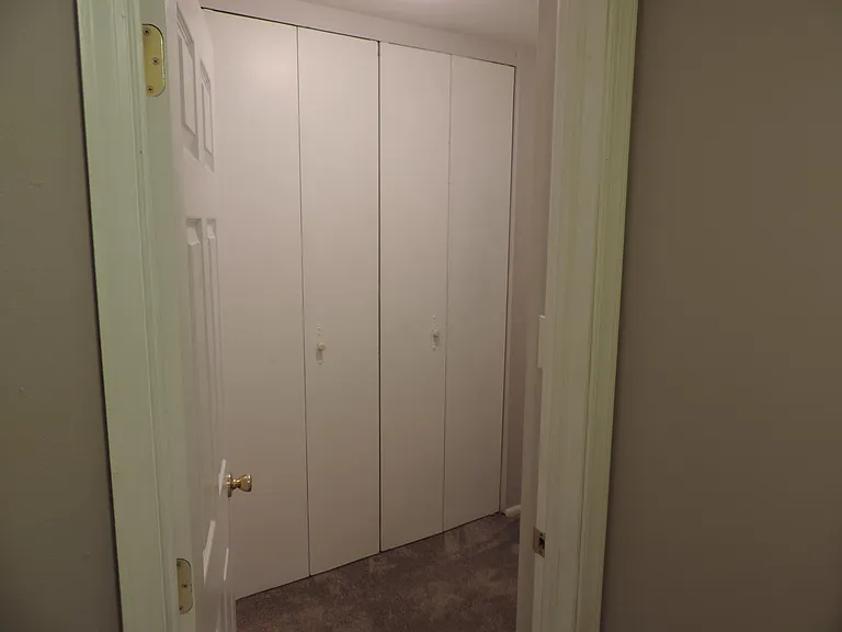Closet door closed
