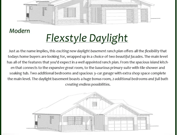 Flexstyle Daylight Plan, The Highlands at Whipple Creek