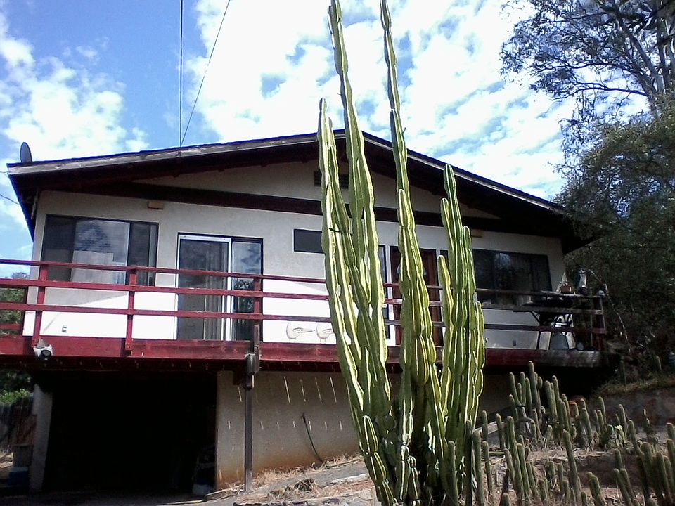out front
