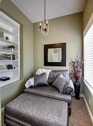 master suite reading nook