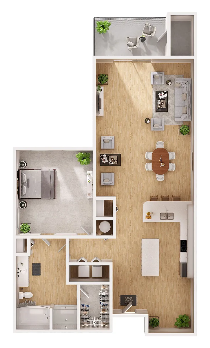 Floor plan A4