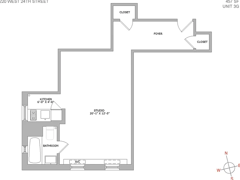 225 W 23rd St #2203G — Photo 6