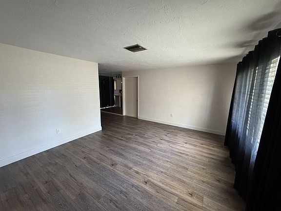 Living room, front door view