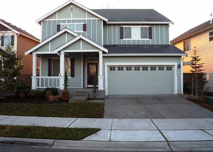 The front of the house