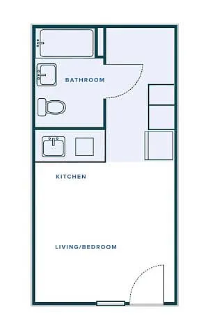 Floor plan Studio