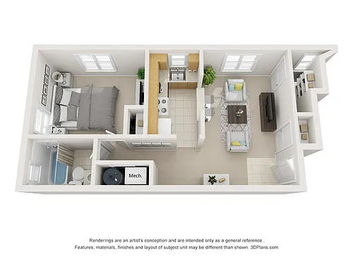 Floor plan The Cedar