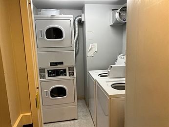 Same floor Laundry room
