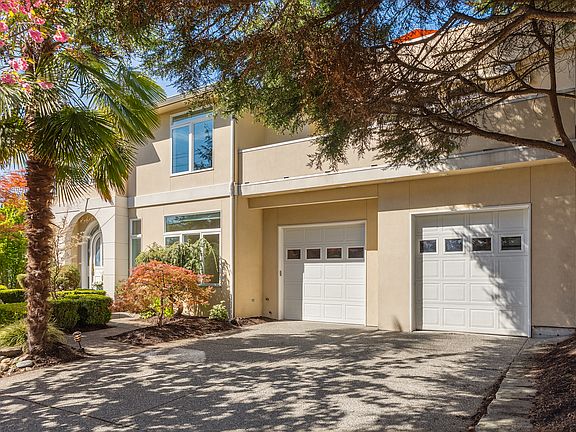 The heated garage is primed for the car-lover