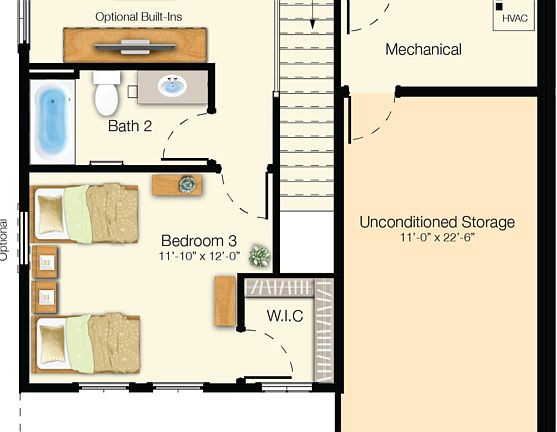 The Tidewater End Units - Second Floor