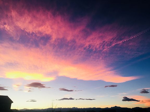 Sunset off deck