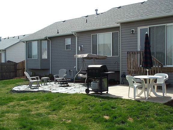 Big back yard