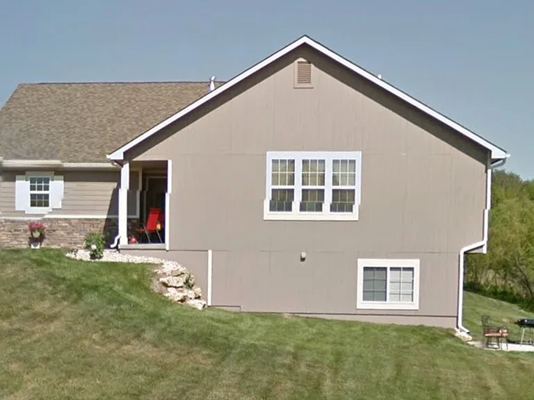 Side of house
