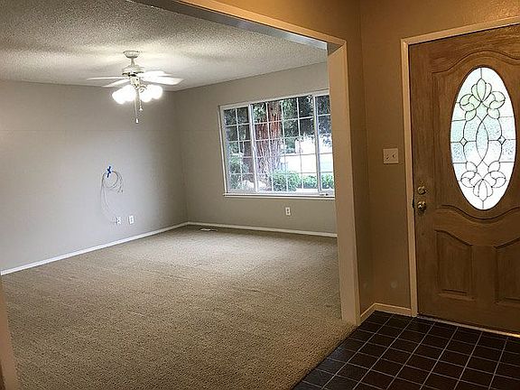 Front door to living room