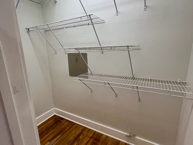 1st bedroom spacious closet