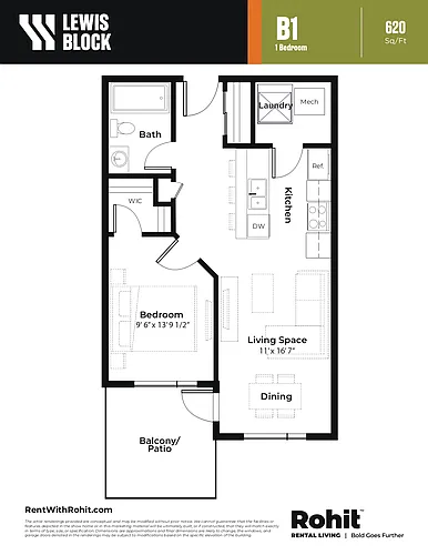 Floor plan 505