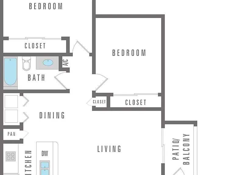 Peppermill
Two bedroom, one bathroom
800 square feet Peppermill
Two bedroom, one bathroom
800 square feet