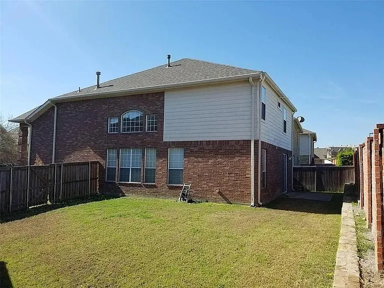 backyard - largest in the development, great for family, pets