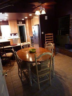 Dining Room w/ fireplace
