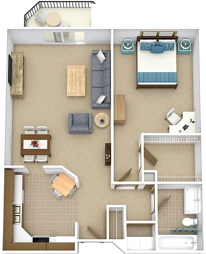 Floor plan Josephine