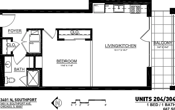 04 Tier - 1 bed 1 bath w/Balcony 04 Tier - 1 bed 1 bath w/Balcony