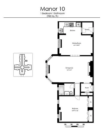 Floor plan A12P