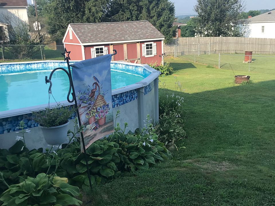 24x54 pool.   Red shed 