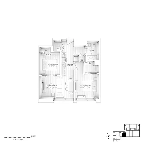 Floor plan 306-506