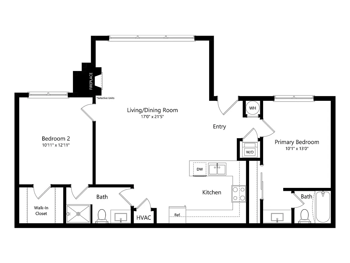Floor plan Tulip