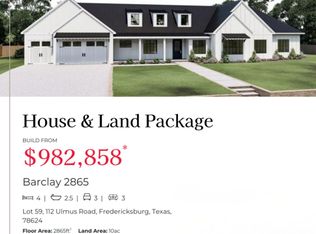 112 ULMUS RD LOT 59, Fredericksburg, TX 78624
